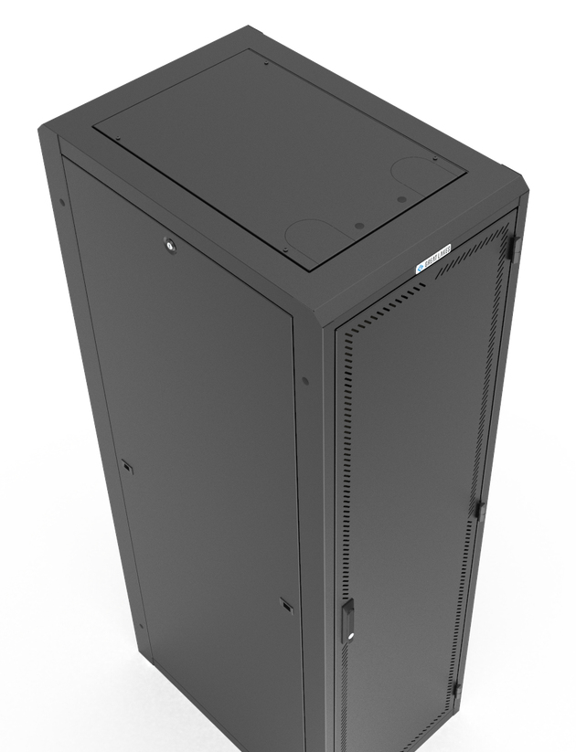 Vertiv GL720E-2436-B-SQM6P rack cabinet 37U Freestanding rack Black – image 3
