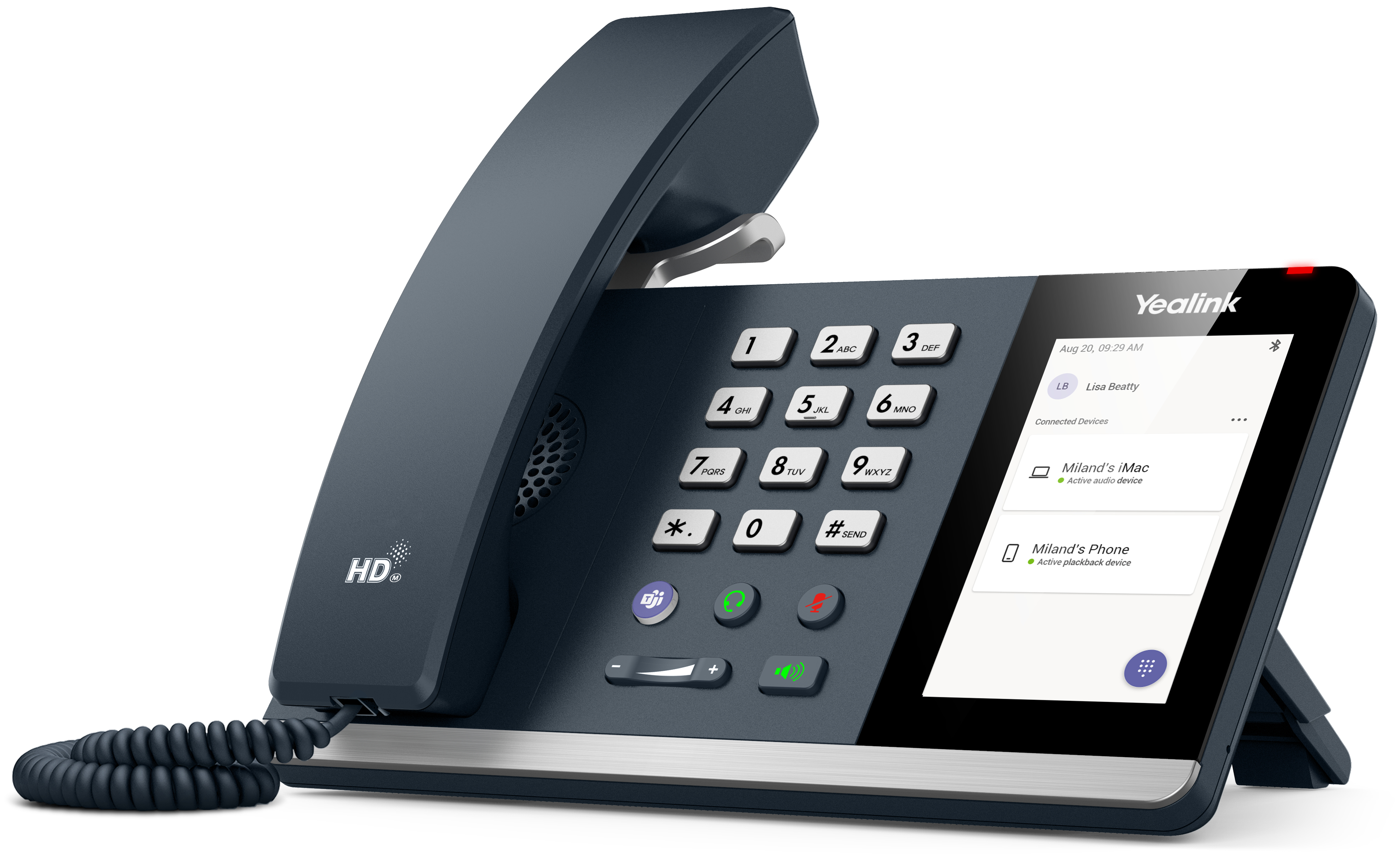 Yealink MP50 for Microsoft Teams IP-telefoner Grå