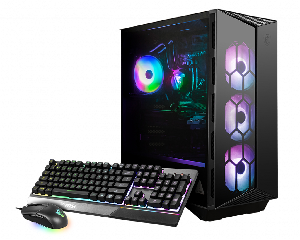 MSI Aegis 11TE-219US Intel® Core™ i7 i7-11700K 16 GB DDR4-SDRAM 2 TB HDD+SSD NVIDIA GeForce RTX 3070 Ti Windows 10 Home Tower PC Black image 2