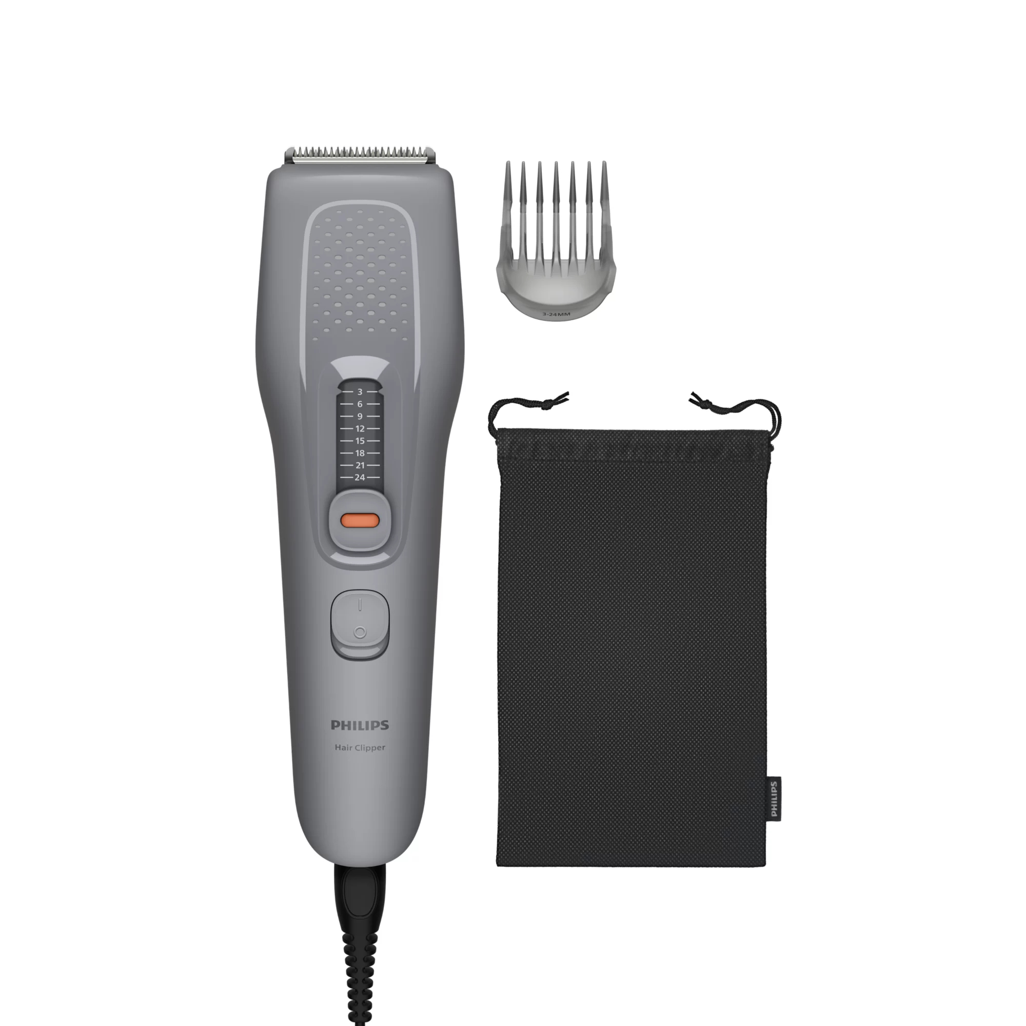 Philips 3000 series HC3723/15 hair trimmers/clipper Grey 9 – image 1