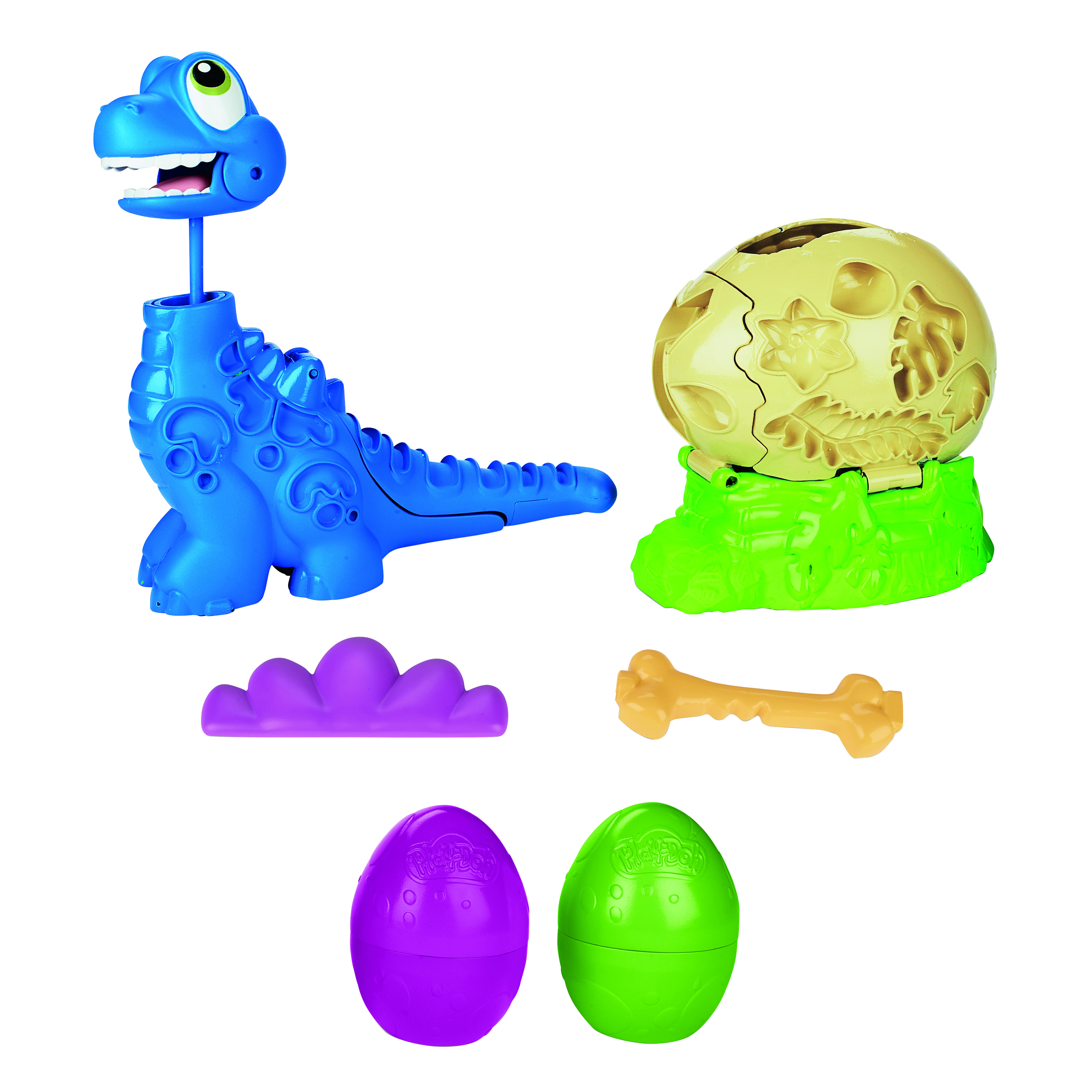 Play-Doh Dino Crew pitkä kaula-aukko Bronto