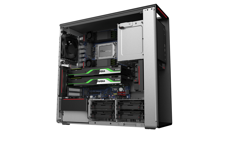 Lenovo ThinkStation P620 AMD Ryzen Threadripper PRO 5955WX 32 GB DDR4-SDRAM 1 TB SSD Windows 11 Pro Tower Workstation Black image 9