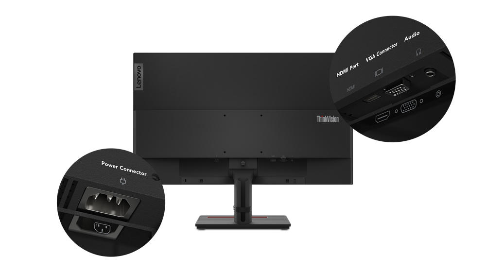 Lenovo ThinkVision S27e-20. Display diagonal: 68.6 cm (27"), Display resolution: 1920 x 1080 pixels, HD type: Full HD, Dis
