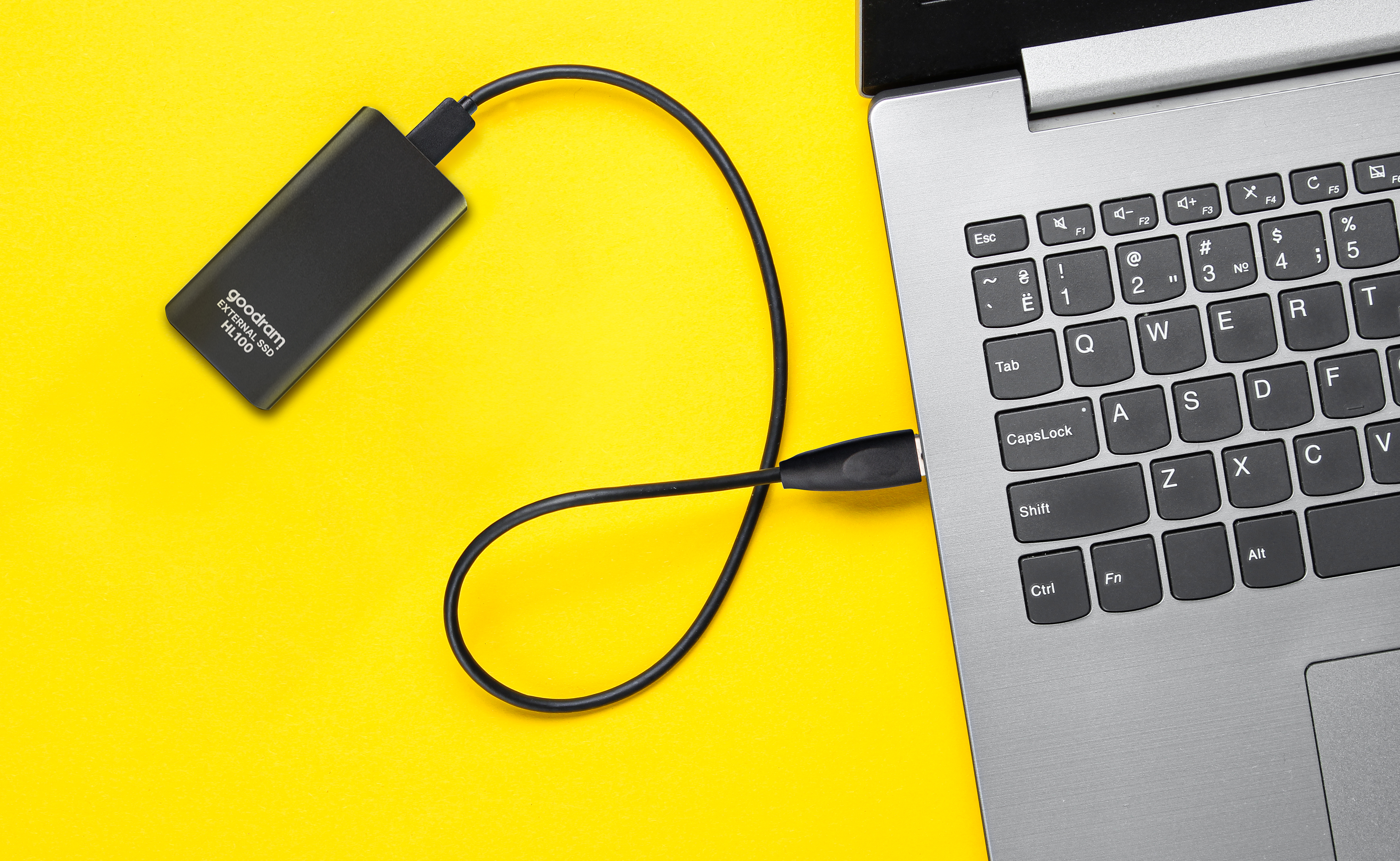 Goodram HL100 256 GB USB Type-C 3.2 Gen 2 (3.1 Gen 2) Grey image 9