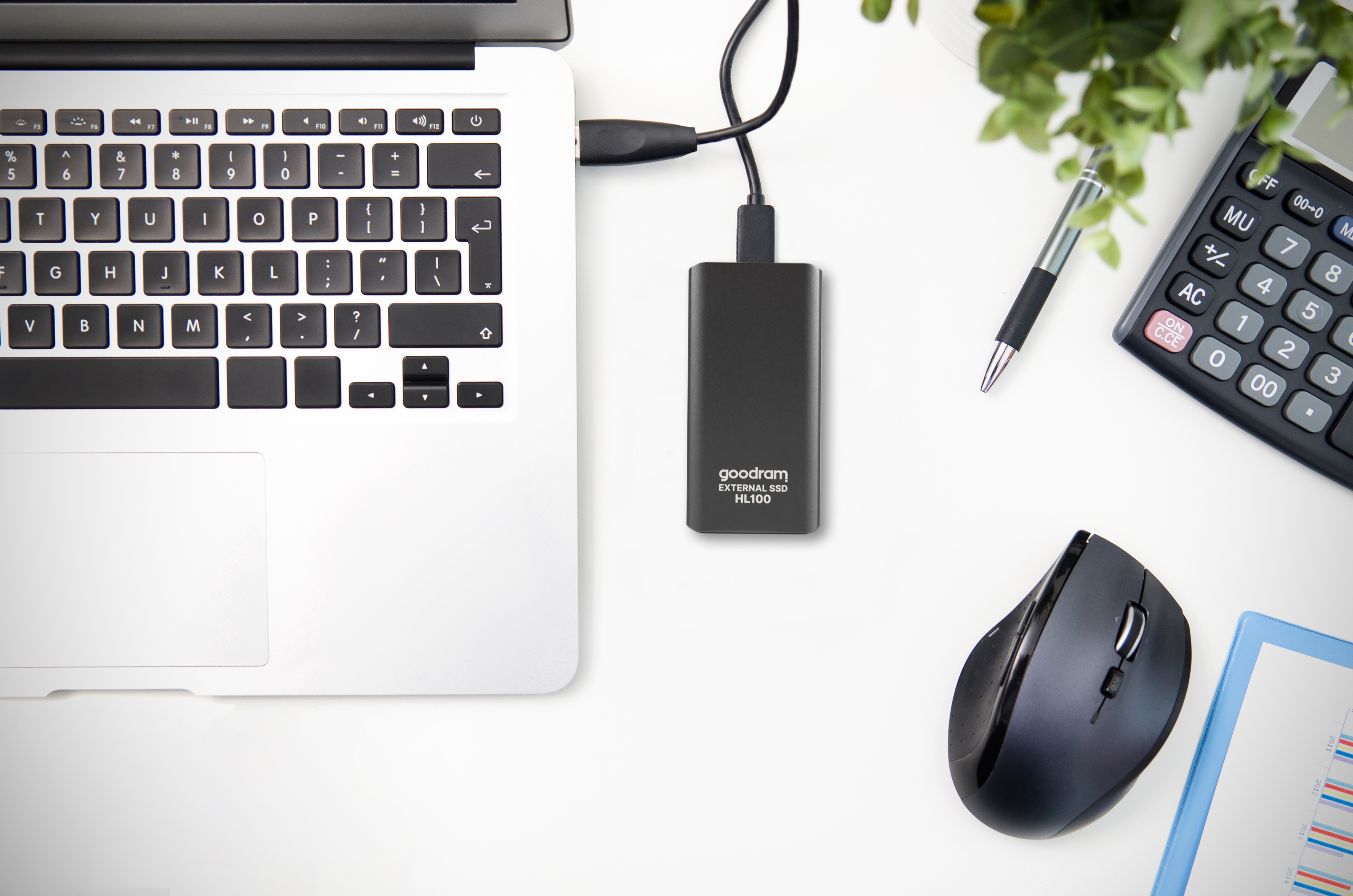 Goodram HL100 256 GB USB Type-C 3.2 Gen 2 (3.1 Gen 2) Grey image 10