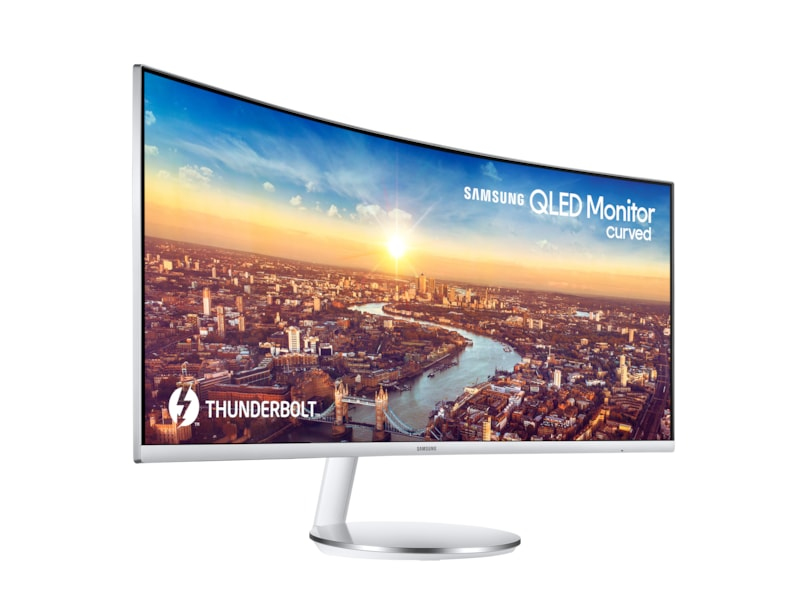 Samsung C34J791WTR computer monitor 86.4 cm (34″) 3440 x 1440 pixels UltraWide Quad HD QLED Grey image 7
