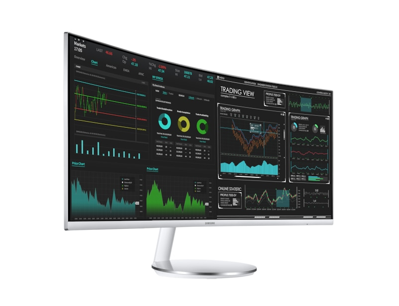 Samsung C34J791WTR computer monitor 86.4 cm (34″) 3440 x 1440 pixels UltraWide Quad HD QLED Grey image 24