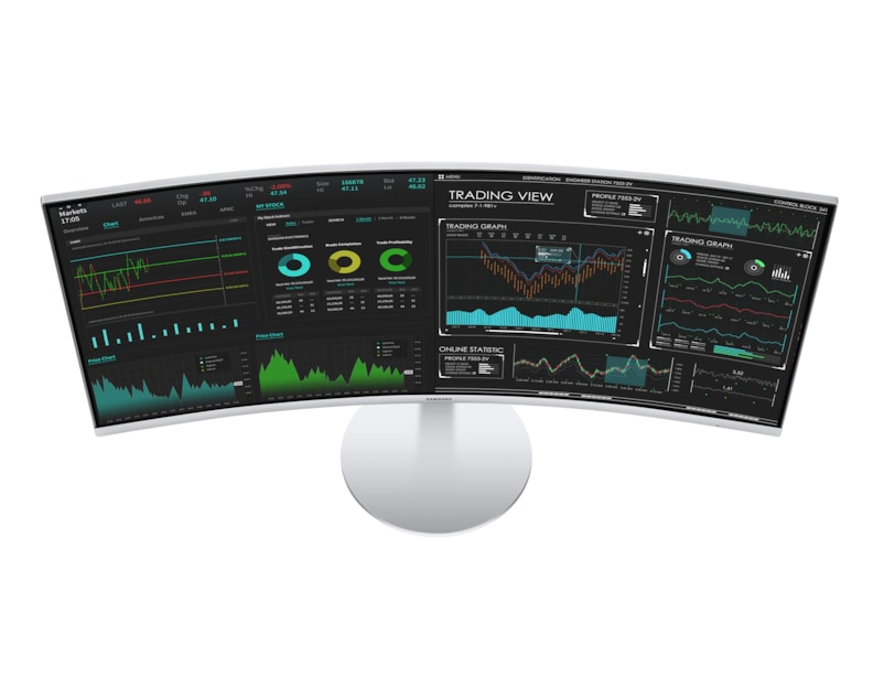 Samsung C34J791WTR computer monitor 86.4 cm (34″) 3440 x 1440 pixels UltraWide Quad HD QLED Grey image 22