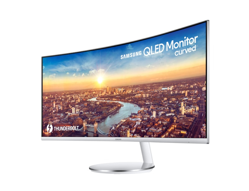 Samsung C34J791WTR computer monitor 86.4 cm (34″) 3440 x 1440 pixels UltraWide Quad HD QLED Grey image 8