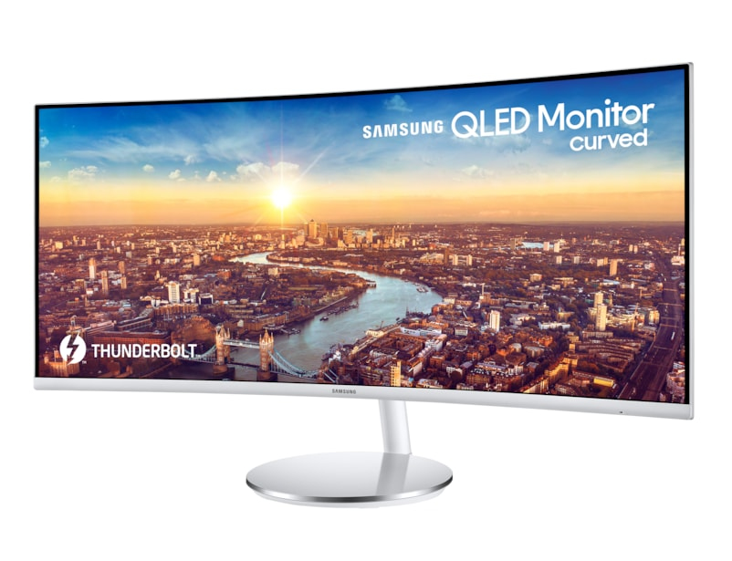 Samsung C34J791WTR computer monitor 86.4 cm (34″) 3440 x 1440 pixels UltraWide Quad HD QLED Grey image 6
