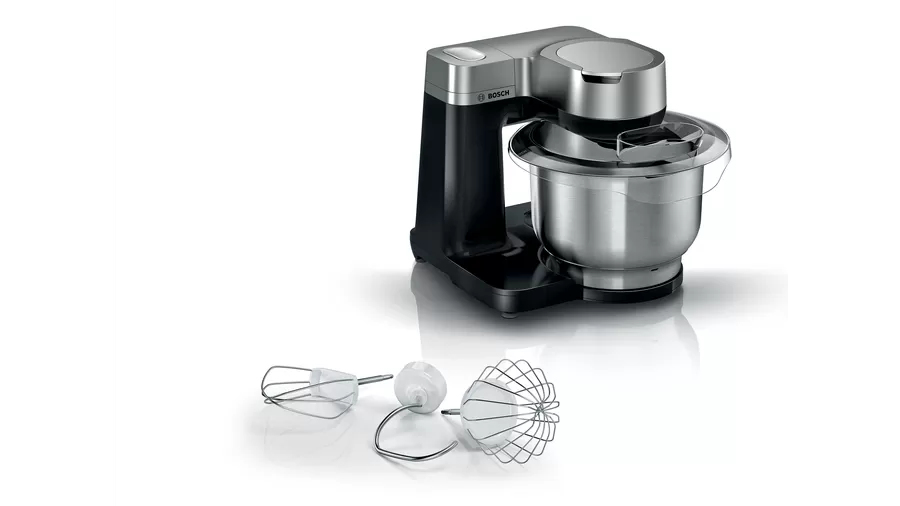 Bosch Serie 2 MUMS2VM00 robot da cucina 900 W 38 L Nero Argento