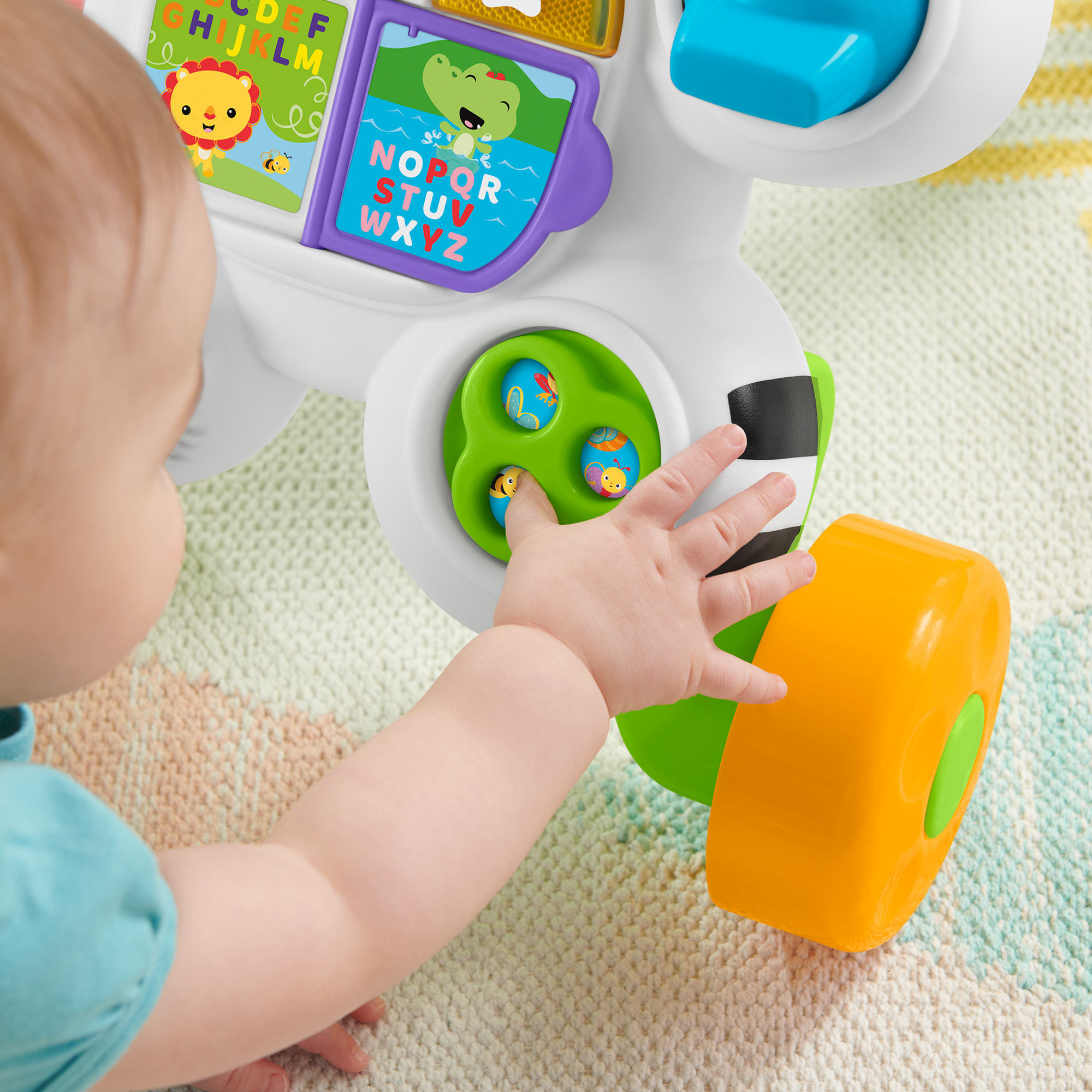 عکس Fisher-Price واکر آموزشی زبرا - نسخه فرانسوی