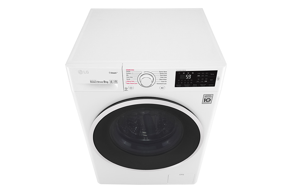 LG F4J6TY0W washing machine Front-load – image 9