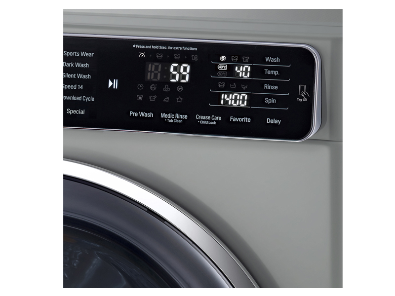 LG F14U1TCN6 washing machine Front-load – image 2