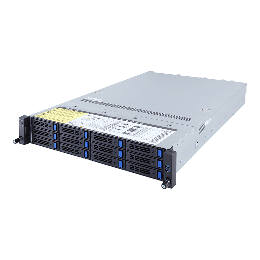 GIGABYTE R281-3C1 Intel® C621 LGA 3647 (Socket P) Rack (2U) Black, Grey – image 2