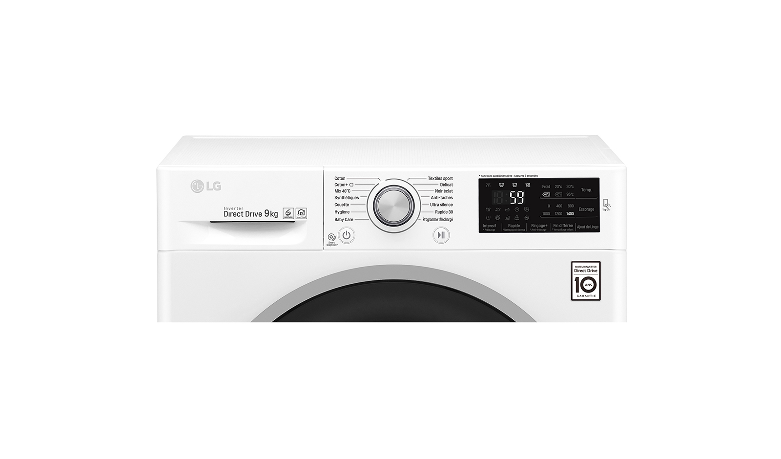 LG F94J61WH washing machine Front-load – image 8