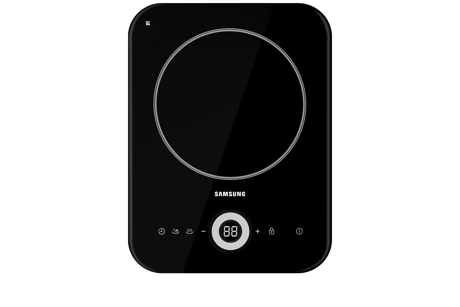 Samsung CTN431SC0B hob Black Countertop Zone induction hob 1 zone(s)