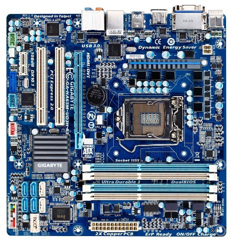 GIGABYTE GA-HA65M-UD3H-B3 motherboard Intel® H61 LGA 1155 (Socket H2) micro ATX