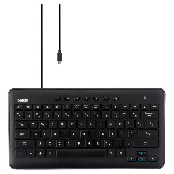 Samsung EE-WK120SWB QWERTY Micro-USB Black – image 1