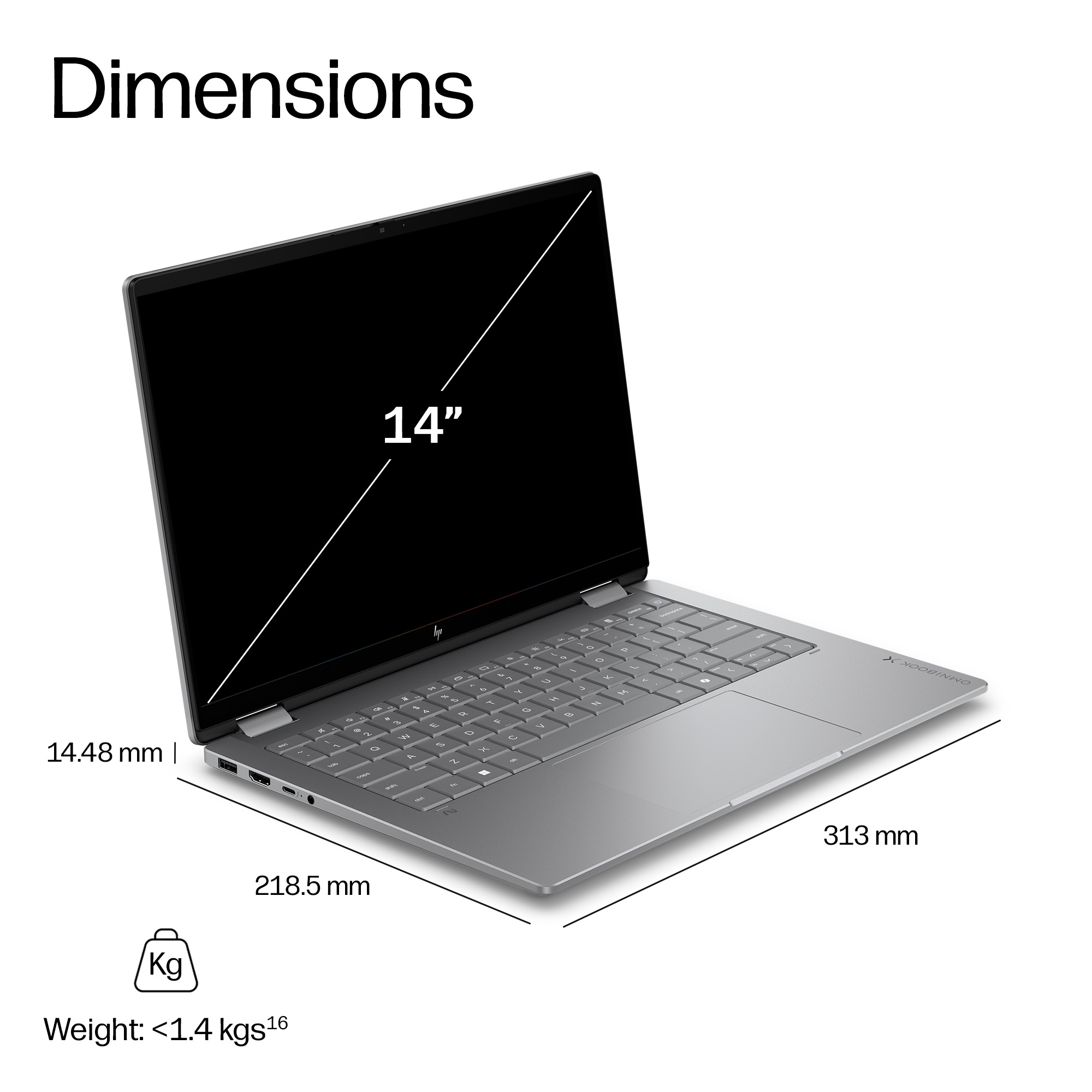 HP OMNIBOOK X FLIPNGAI 14-KB0010NAX – image 7