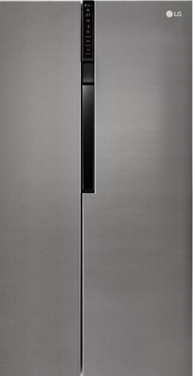 LG GSB360BASZ side-by-side refrigerator Freestanding – image 1
