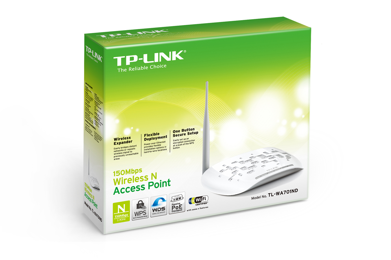 TP-Link TL-WA701ND wireless access point 150 Mbit/s White Power over Ethernet (PoE) – image 4