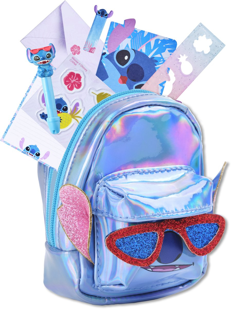 Resim Real Littles Stitch Sırt Çantası 6 Parça Çok Renkli