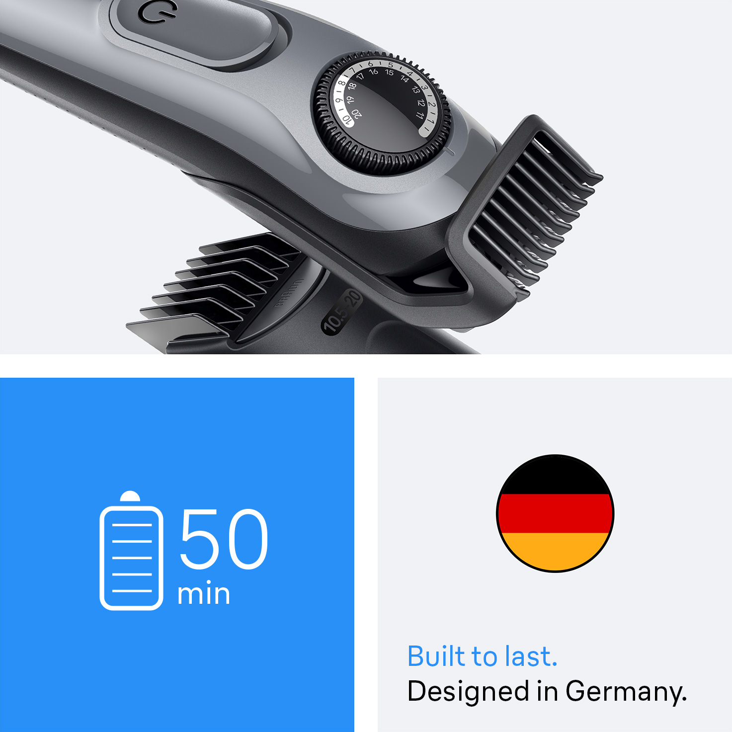 Braun BeardTrimmer 3 BT3560 beard trimmer Battery 40 – image 7