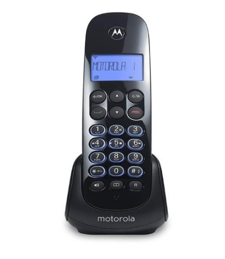 Motorola M750CE telephone Analog telephone Caller ID Black