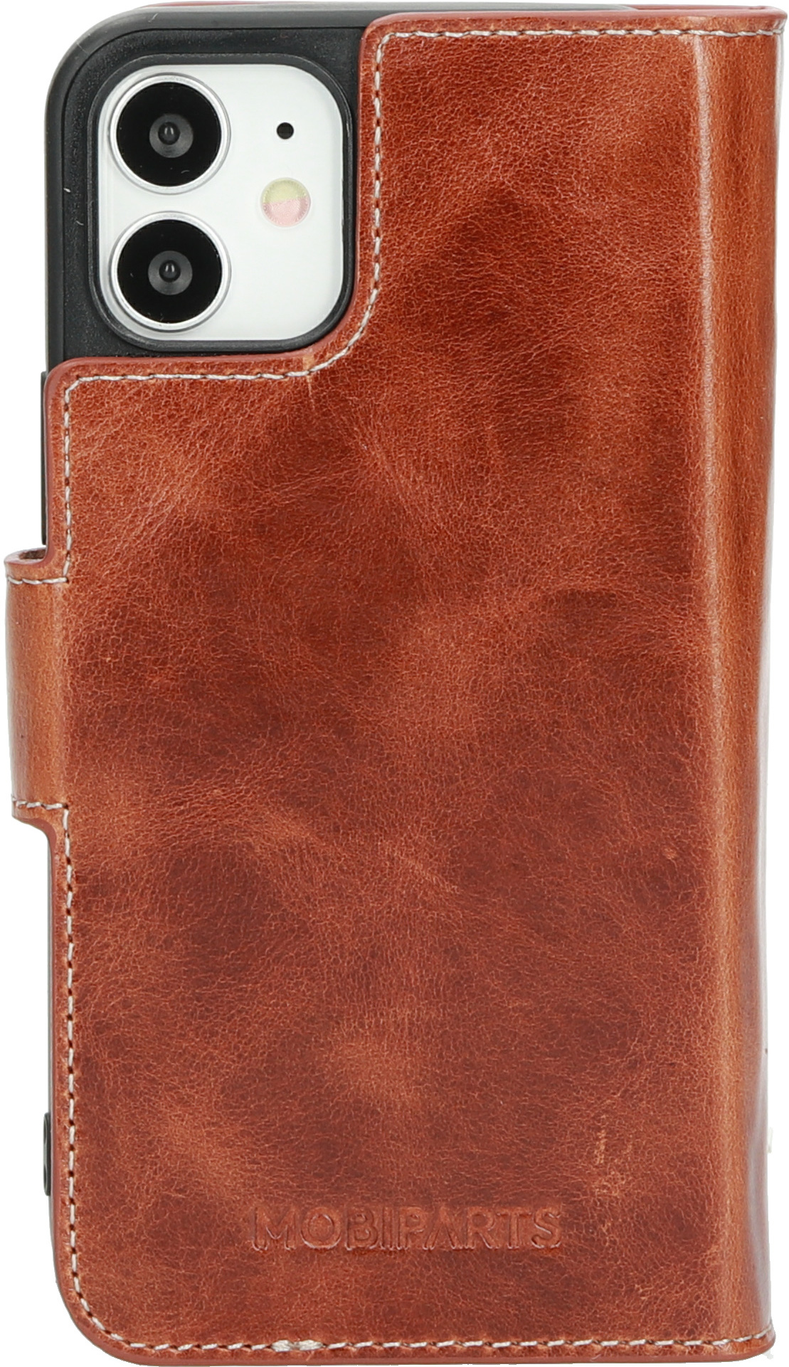 Mobiparts Excellent Wallet Case 2.0 Apple iPhone 12 Mini Oaked Cognac – image 5