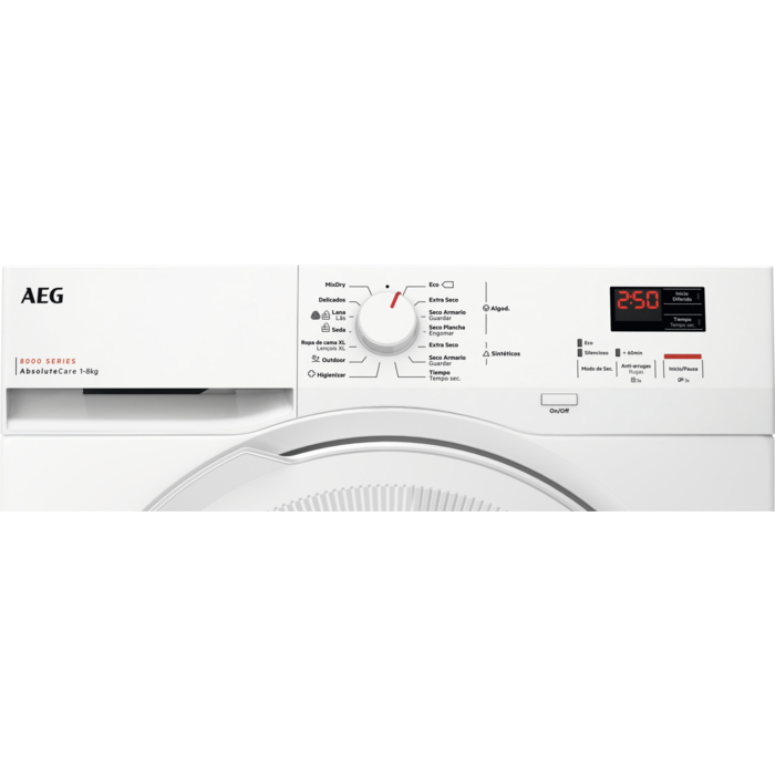 AEG Series 8000 TR808A2OB tumble dryer Freestanding Front-load – image 2