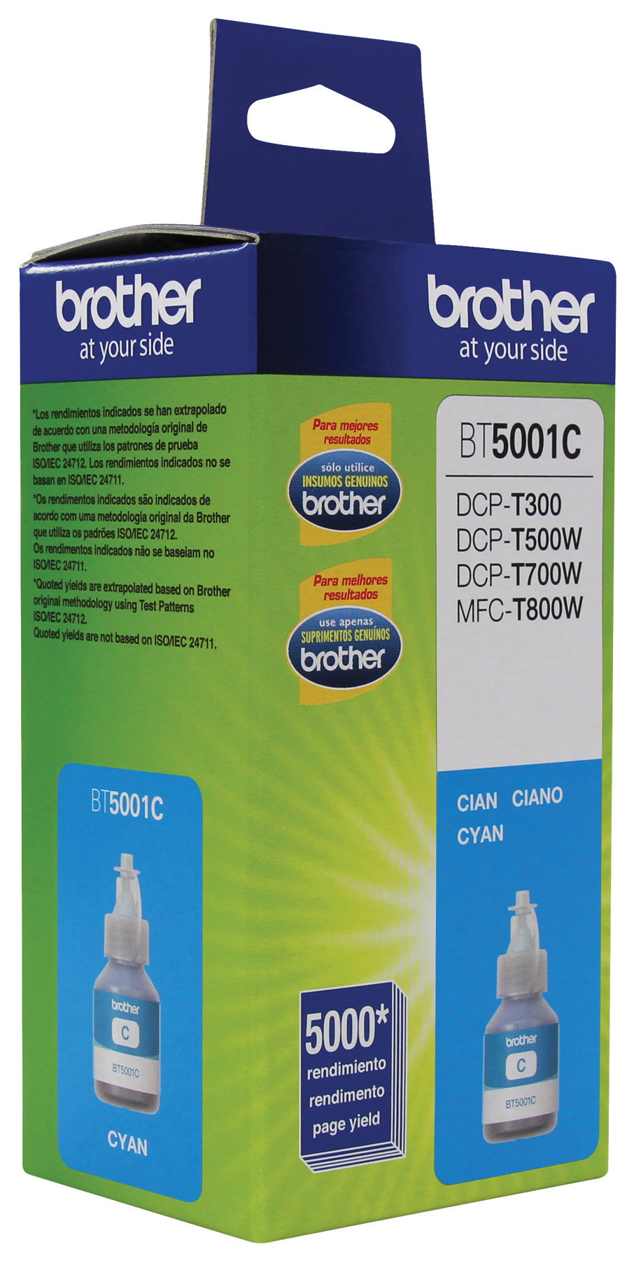 Brother BT5001C ink cartridge 1 pc(s) Original Extra (Super) High Yield Cyan – image 3