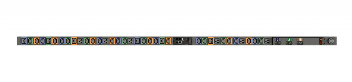 Vertiv Geist MNU3EGW1-36MT79-3TL21A0A10-S-A power distribution unit (PDU) 36 AC outlet(s) 0U Black