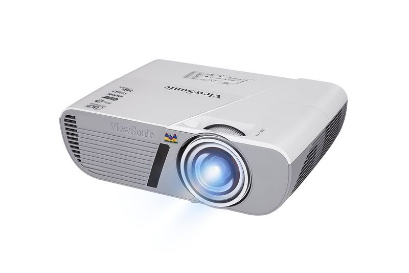 Viewsonic PJD5553LWS data projector Short throw projector 3000 ANSI lumens DLP WXGA (1280x800) 3D Silver – image 2