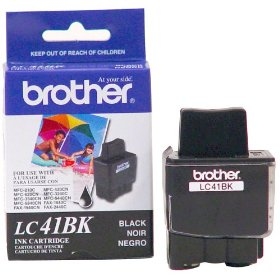 Brother LC-41BK Black Ink Cartridge