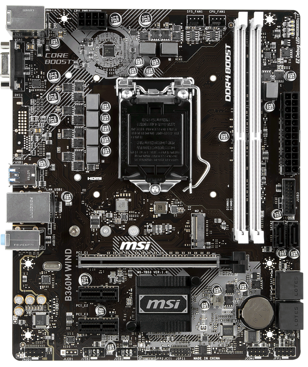 MSI B360M WIND