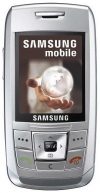 Samsung SGH-E250 Silver