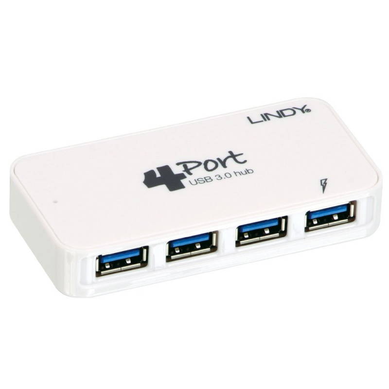 Lindy 43147 interface hub 5000 Mbit/s White – image 2