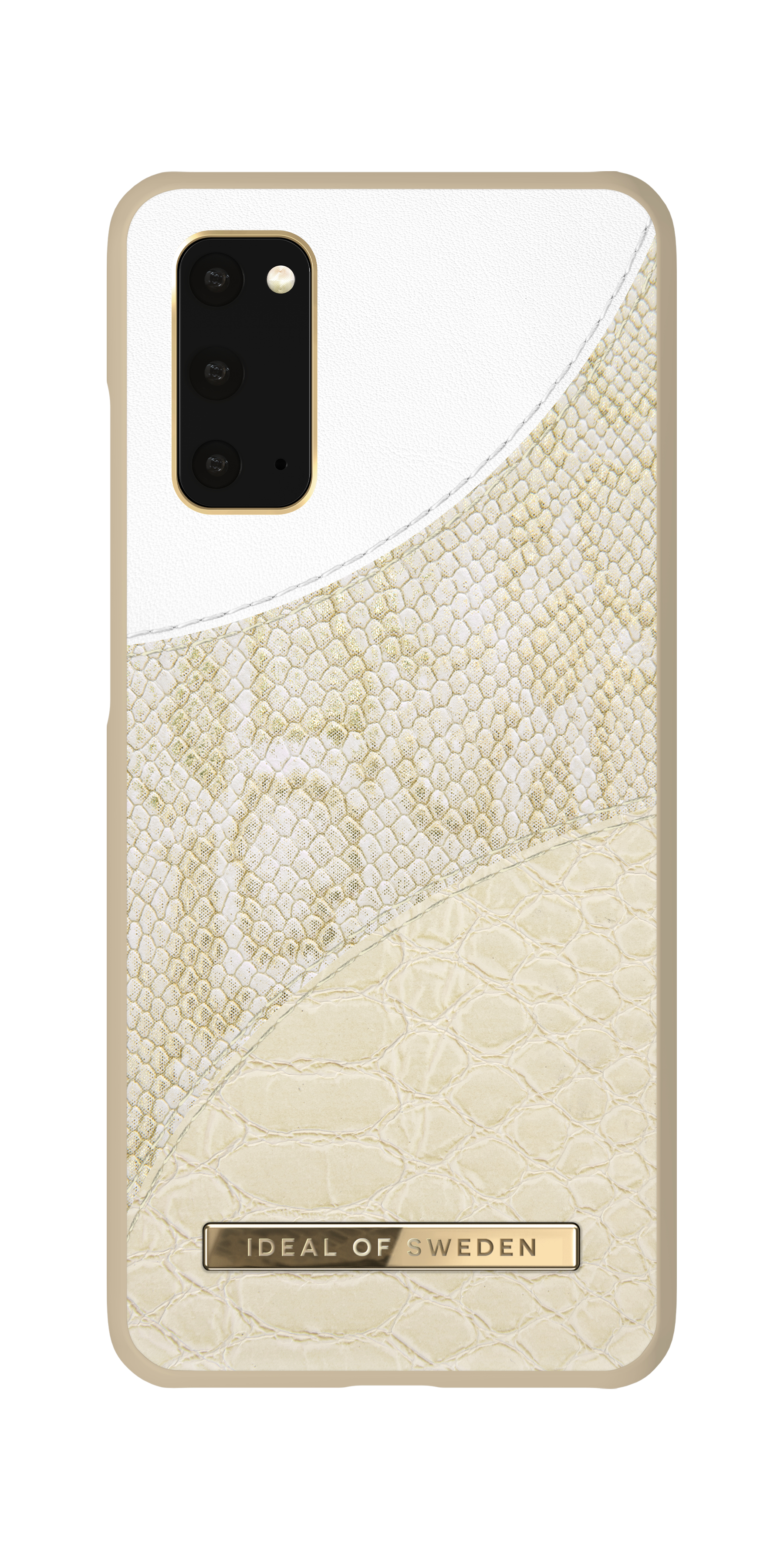 iDeal of Sweden Atelier Case Galaxy S20 Cream Gold Snake – image 3