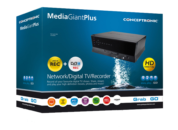 Conceptronic CM3GDP Black – image 3