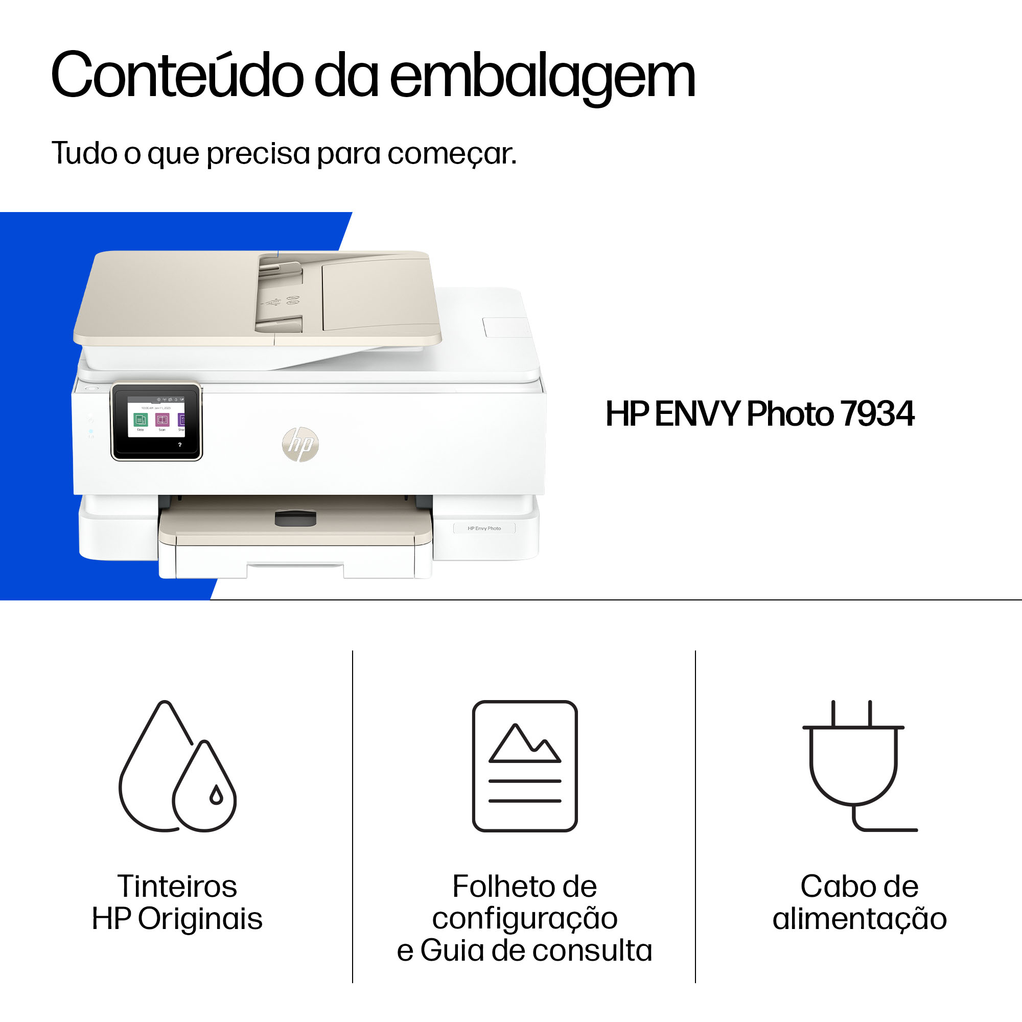 HP ENVY Photo Envy 7934 All-in-One Cor Impressora — miniatura 4