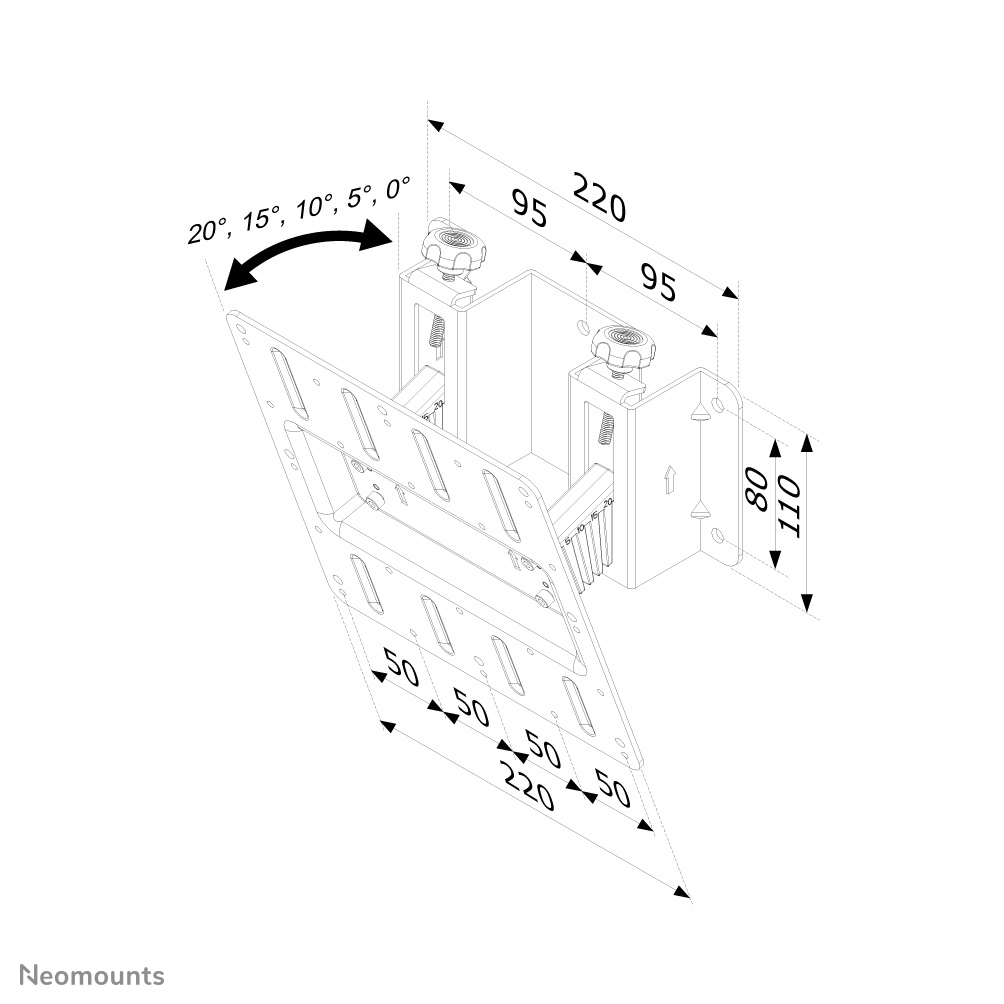 Neomounts tv wall mount – image 3