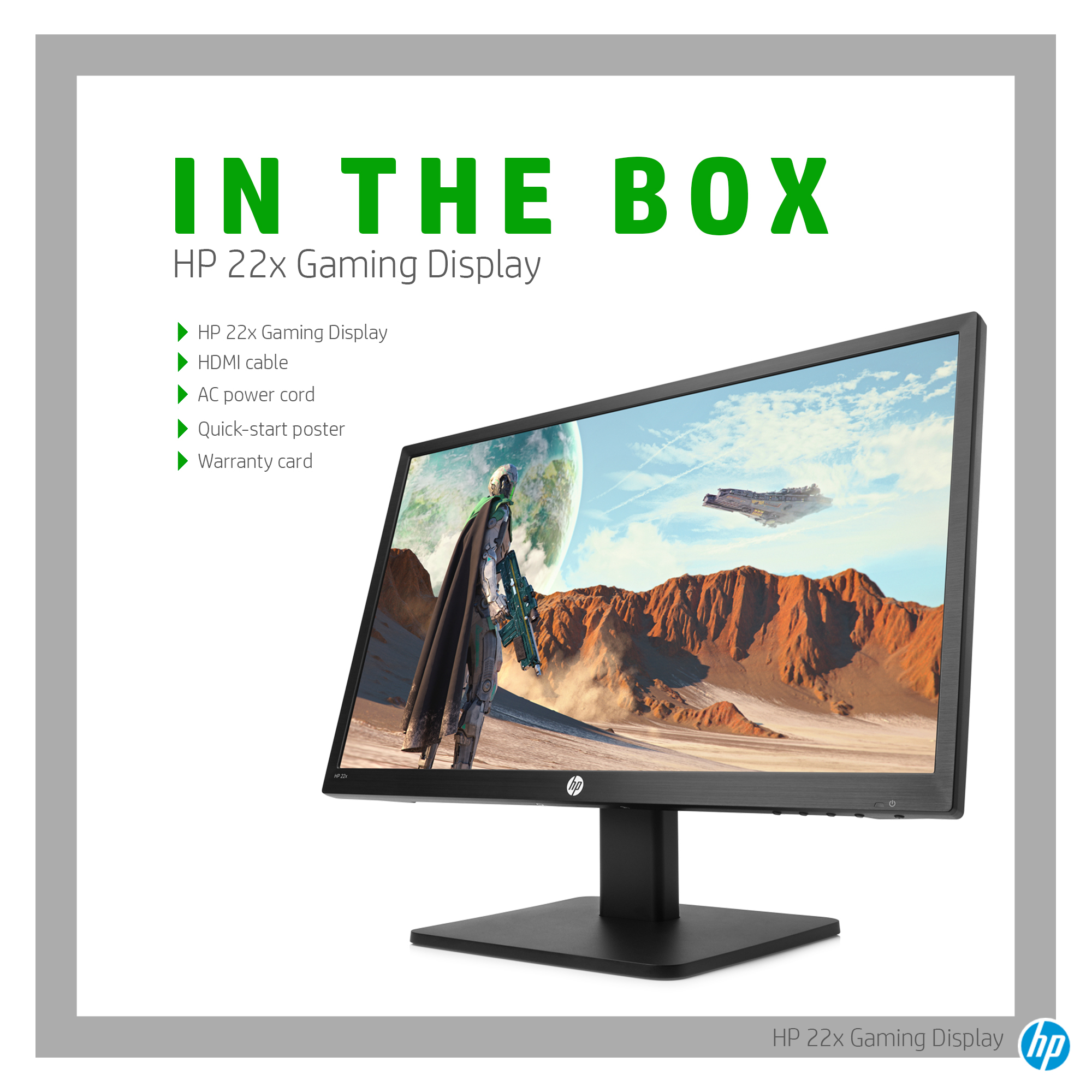 HP 22x computer monitor – image 3
