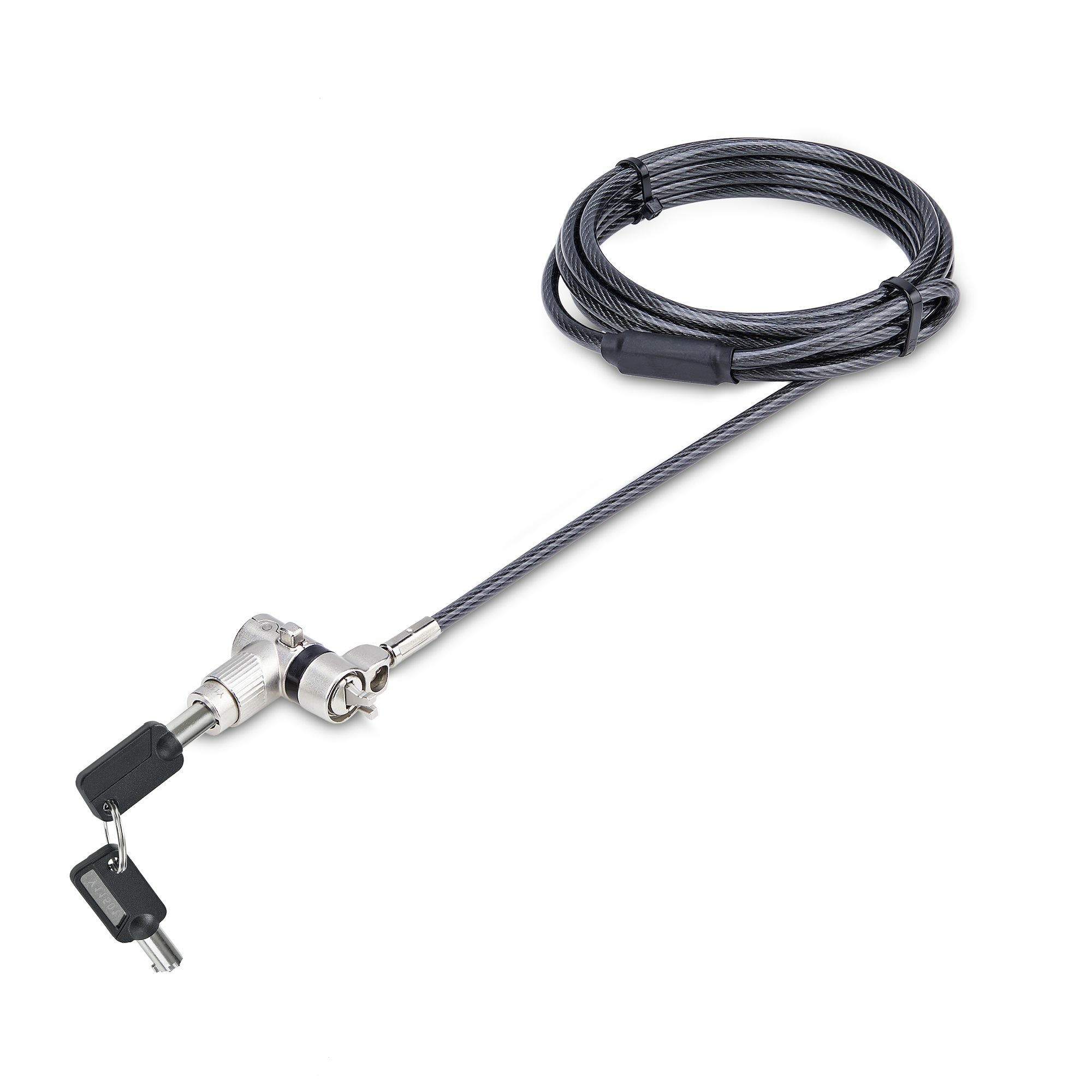 StarTech.com 25-Pack Universal Laptop Lock Keyed Alike 6.6ft Security Cable UNIVKA25-LAPTOP-LOCK