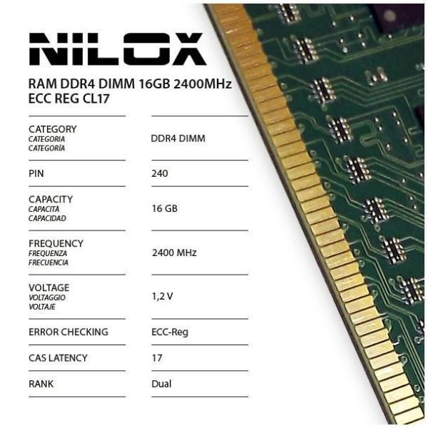 Nilox NXR162400M1C17 memory module