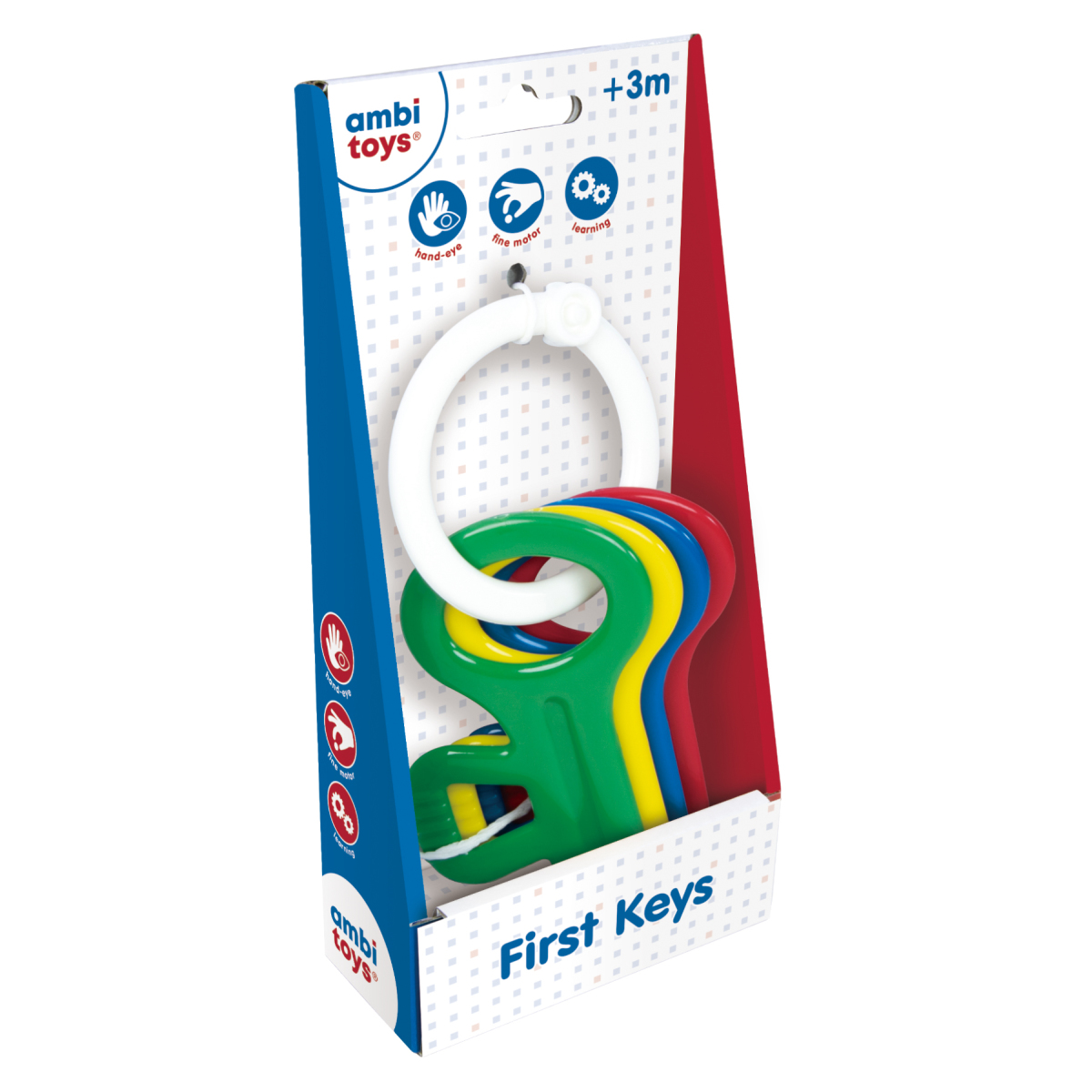 Ambi Toys İlk Anahtarlar - Çok Renkli, Plastik