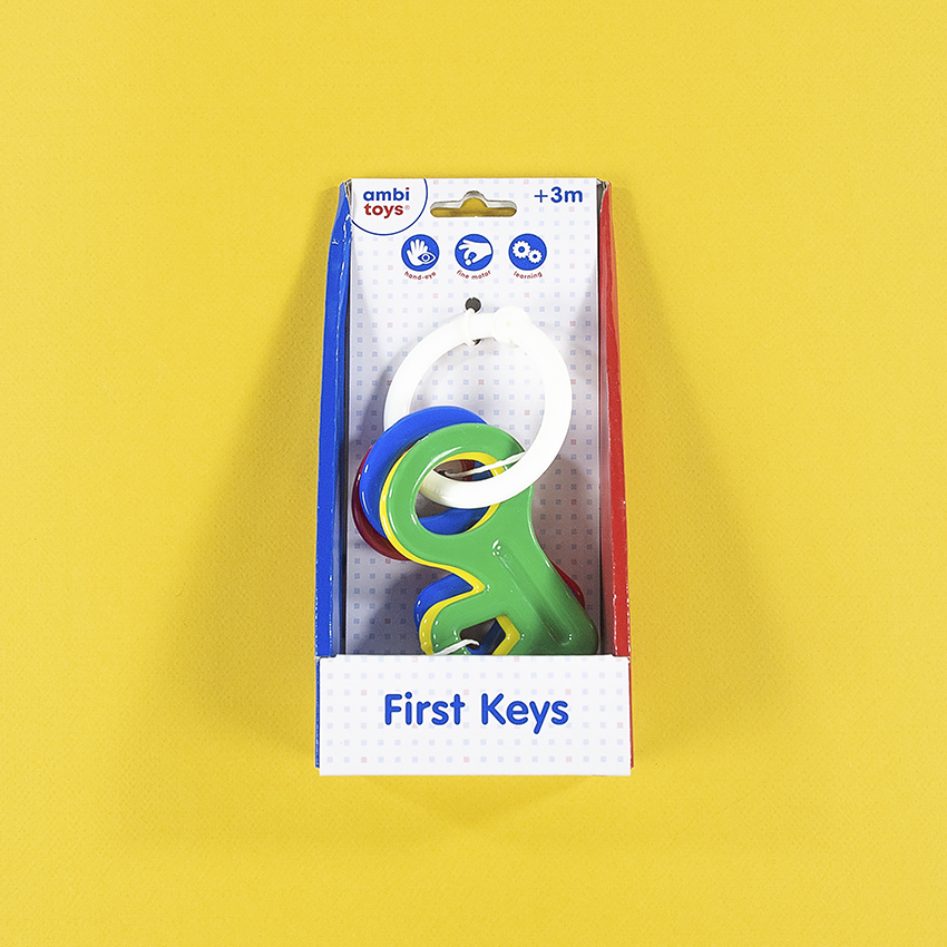 Resim Ambi Toys İlk Anahtarlar - Çok Renkli, Plastik