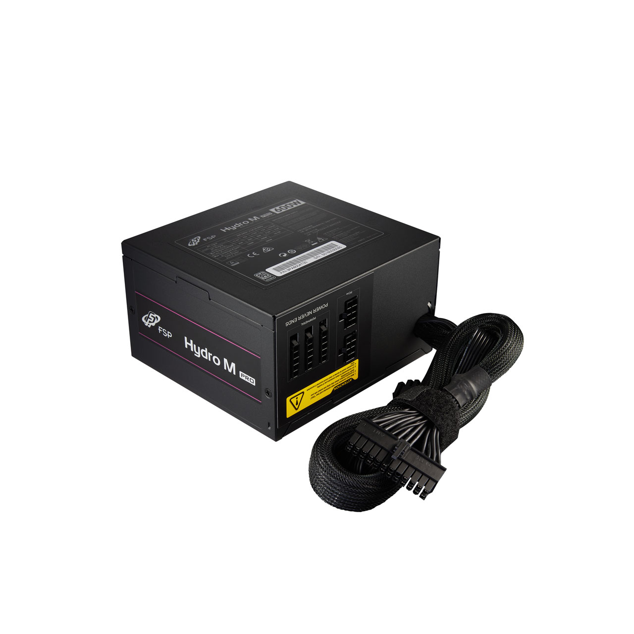 FSP HYDRO M Pro 800 power supply unit 800 W 20+4 pin ATX ATX Black image 7