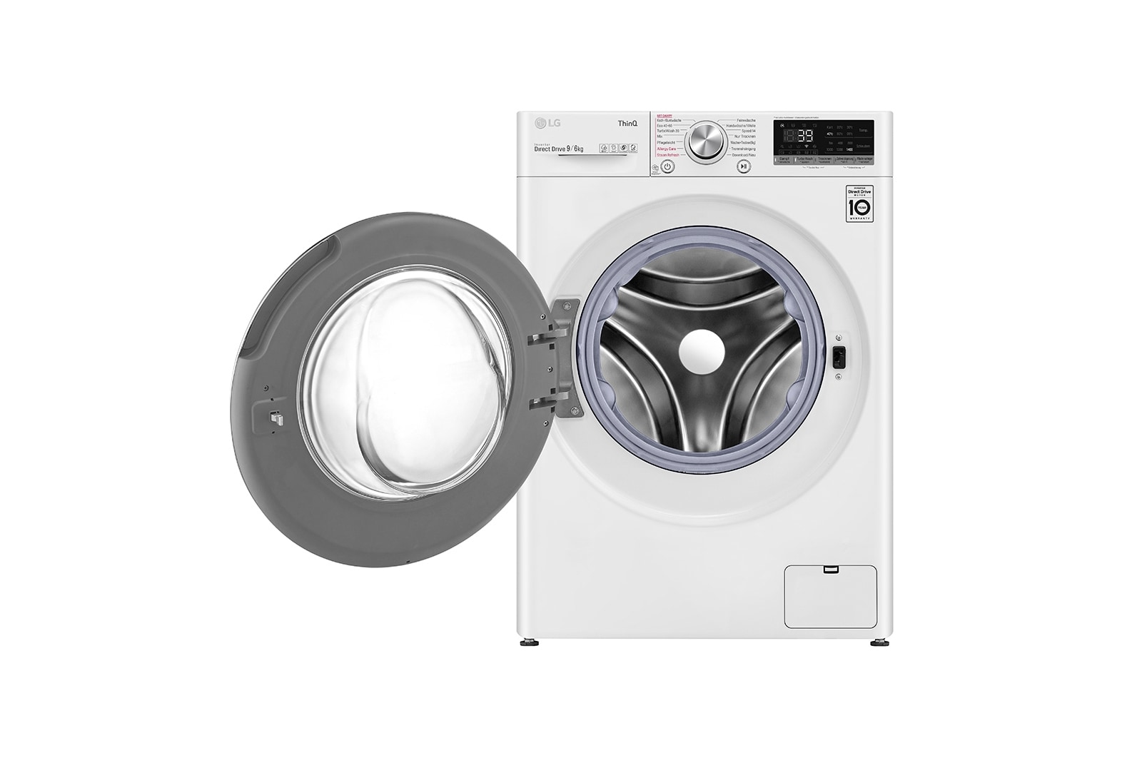 LG V7WD906A washer dryer Freestanding Front-load White – image 3