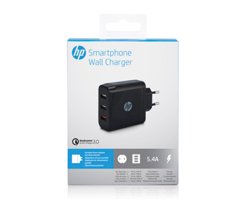 HP 2UX32AA Smartphone Black AC Indoor – image 2